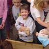 Farm Friends Visit the Children’s Garden