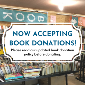 Book Donations Now Open, With Updated Donation Policy