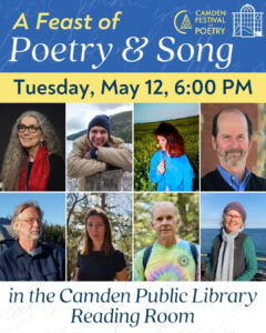 Tuesday, May 12: A Feast of Poetry & Song