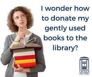 Here’s our newly updated Book Donation Policy