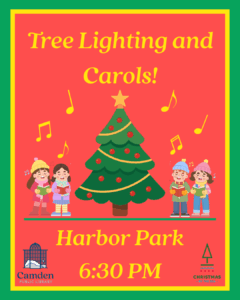 Friday 12/5: Community Tree Lighting with Carols!