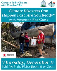 12/11: Climate Disasters Can Happen Fast. Are You Ready?