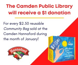 In January, Hannaford Community Bags Benefit CPL!