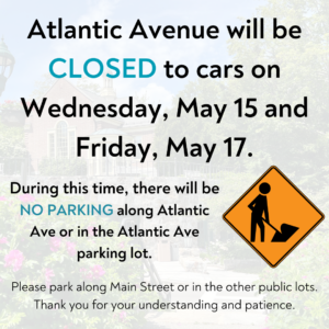 Atlantic Ave Closed on Wednesday and Friday