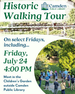 Friday, 7/24: Historic Walking Tour