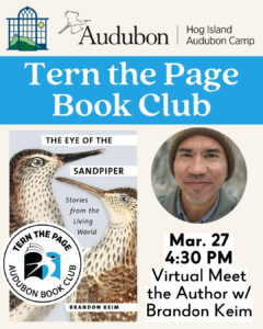 Tern the Page Book Club: Virtual Author Q & A on March 27