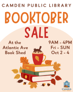 Booktober Book Sale! Friday, October 2nd – Sunday, October 4