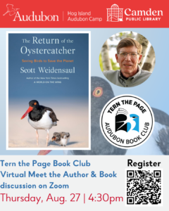 Tern the Page Book Club – Virtual Meet The Author & Book Discussion on Zoom