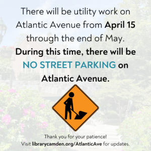 Utility work on Atlantic Avenue will continue through to the end of May