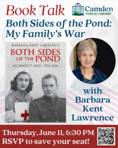 6/11: Book Talk: “Both Sides of the Pond: My Family’s War, 1933-1946” | RSVP Now!