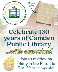 Friday in the rotunda: Celebrate 130 years of CPL with cupcakes!