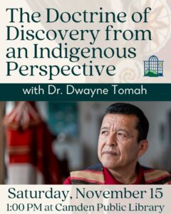 11/15: The Doctrine of Discovery From an Indigenous Perspective