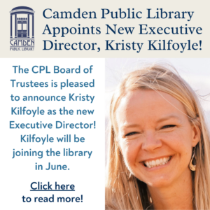 Camden Public Library Appoints a New Executive Director, Kristy Kilfoyle