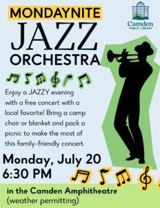 Monday, July 20: Mondaynite Jazz Orchestra
