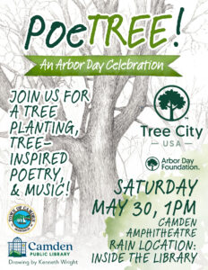 Saturday, 5/30: PoeTREE! A Celebration of Trees, Poetry, & Music