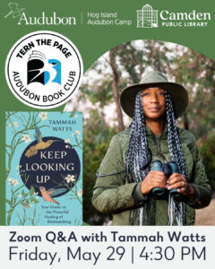 Friday, 5/29: Tern the Page Book Club Author Q&A with Tammah Watts