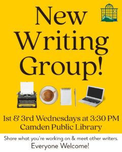 New Writing Group! All welcome